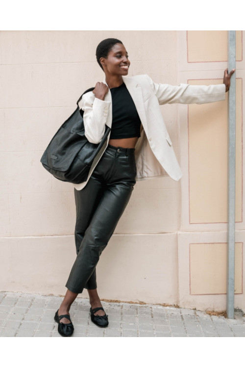 Bolso de hombro BIBA Homer de piel